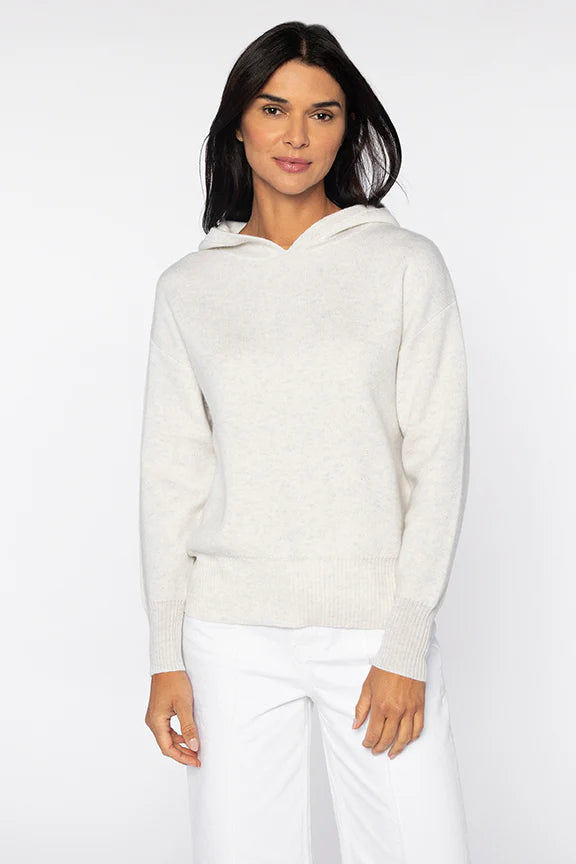 Kinross Doubleknit Pullover Hoodie Whisper