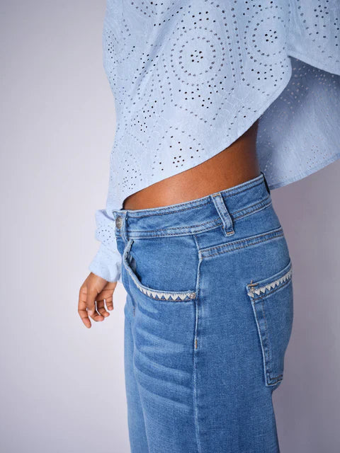 Mos Mosh Dara Shane Jeans Mid Blue