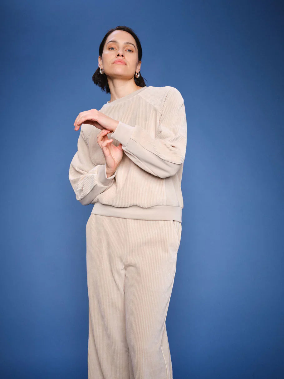 Mos Mosh Ello Sweatpant Feather Grey