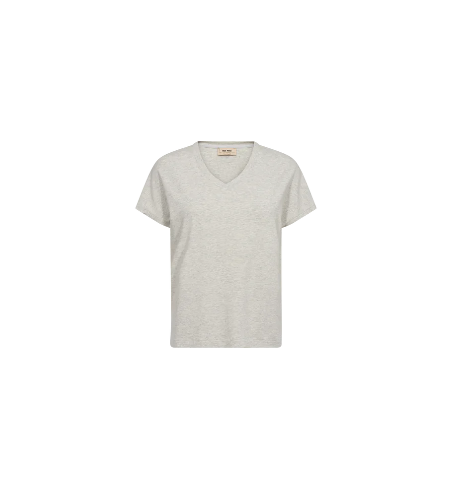 Mos Mosh Sienna V ss tee ecru