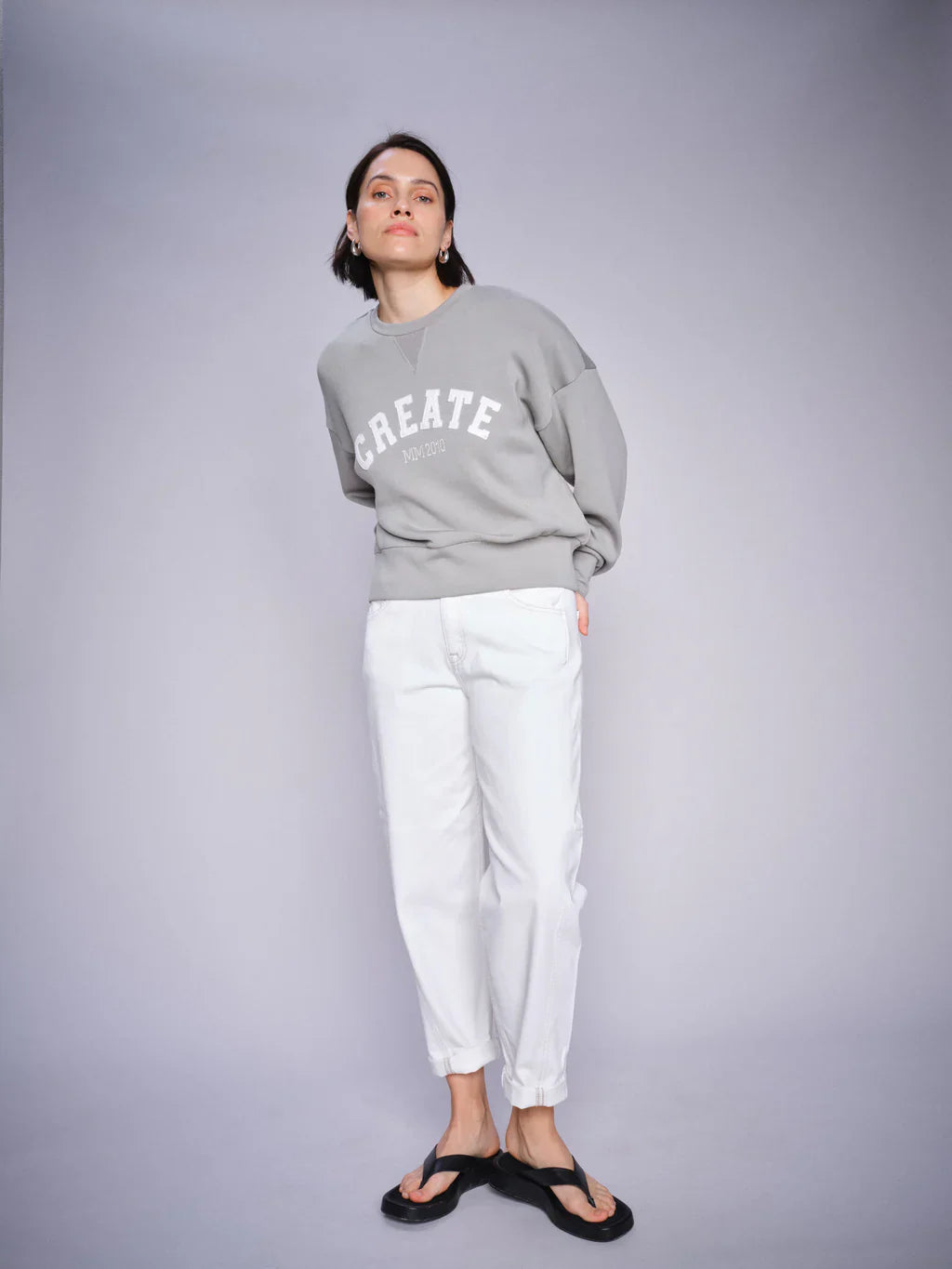 Mos Mosh Aymen Melo Pant White