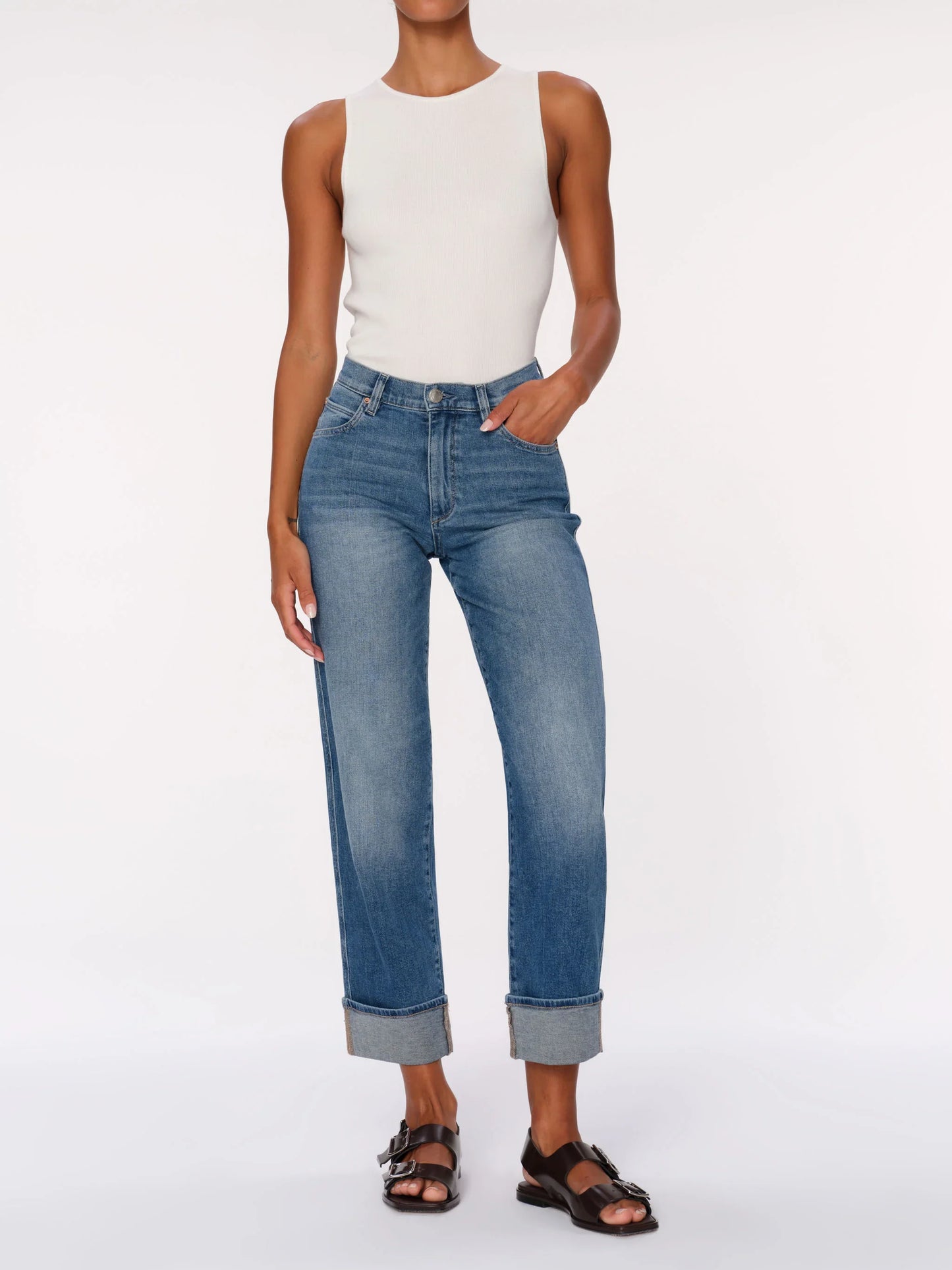 DL1961 Thea boyfriend 13868 Wythe Cuffed