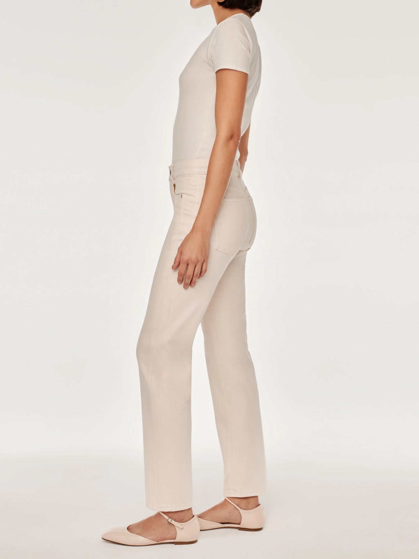 DL1961 Patti Straight 13746 Ecru Panelled