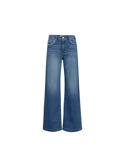 Mos Mosh Dara Shane Jeans Mid Blue