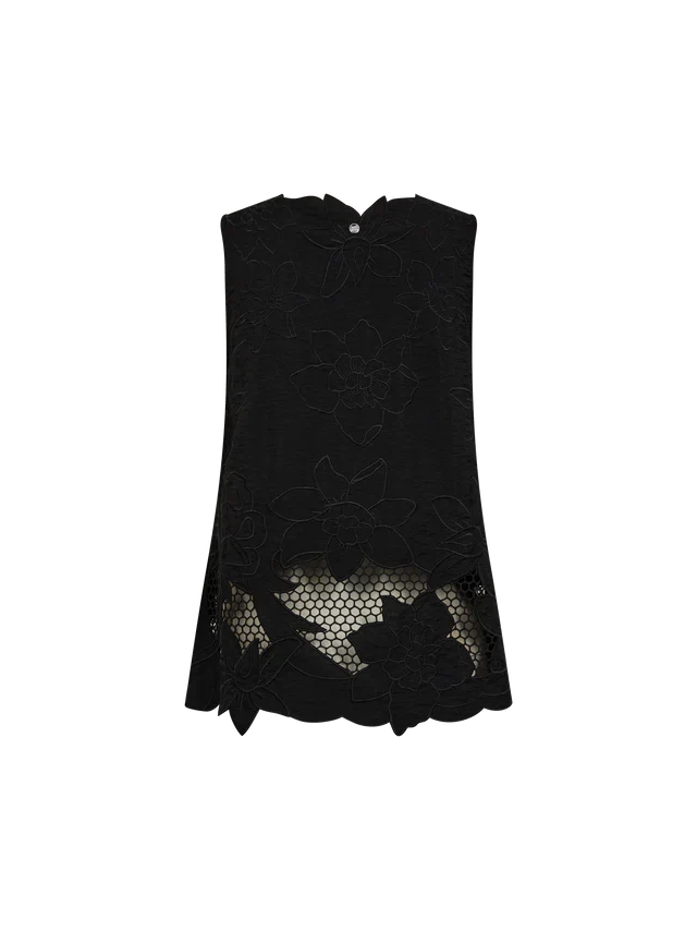 Mos Mosh Daima Brodie Top 170600 Black