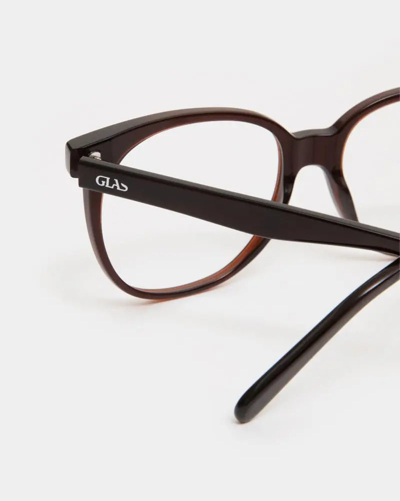 Glas Maya readers Dark Brown