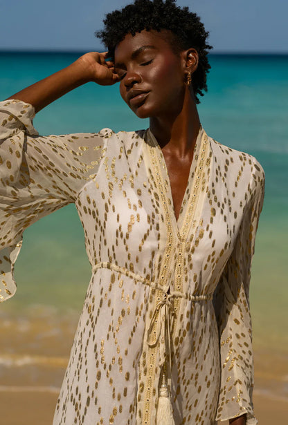Sophia Alexia Bora Bora Kimono Golden Glow