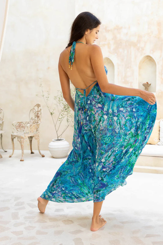Sophia Alexia Ibiza dress  Turquoise Glow
