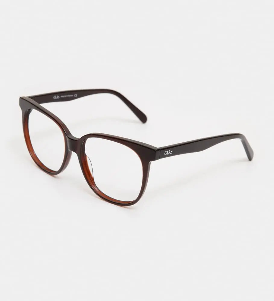 Glas Maya readers Dark Brown