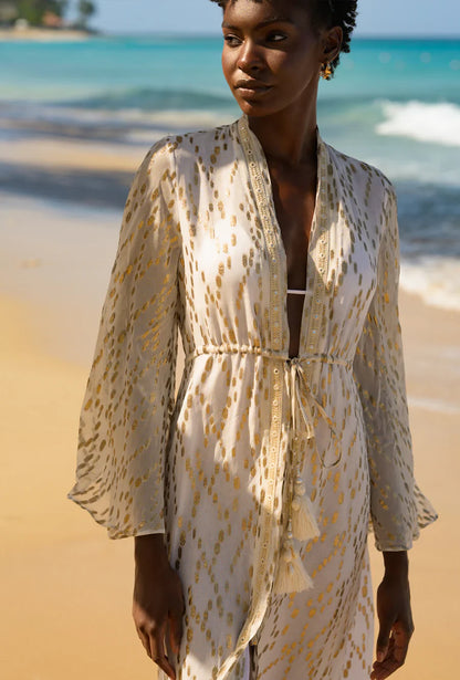 Sophia Alexia Bora Bora Kimono Golden Glow