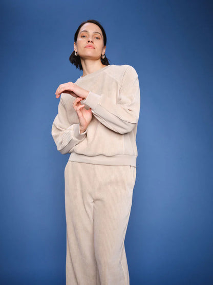 Mos Mosh Ello Sweatpant Feather Grey