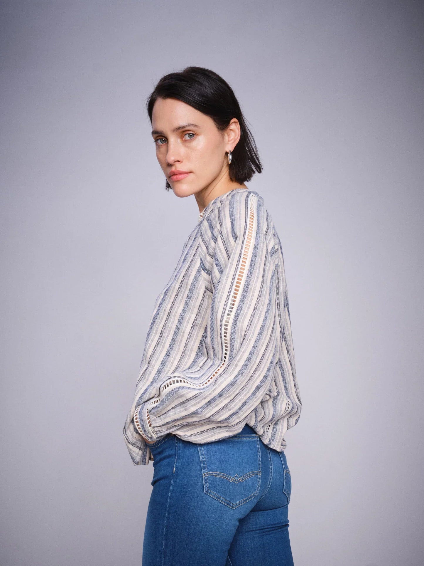 Mos Mosh Zeina Linen Blouse Spellbound