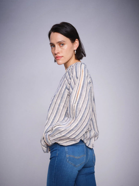 Mos Mosh Zeina Linen Blouse Spellbound