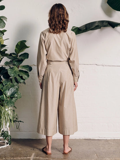 Vivere Miriam Brown Stripe