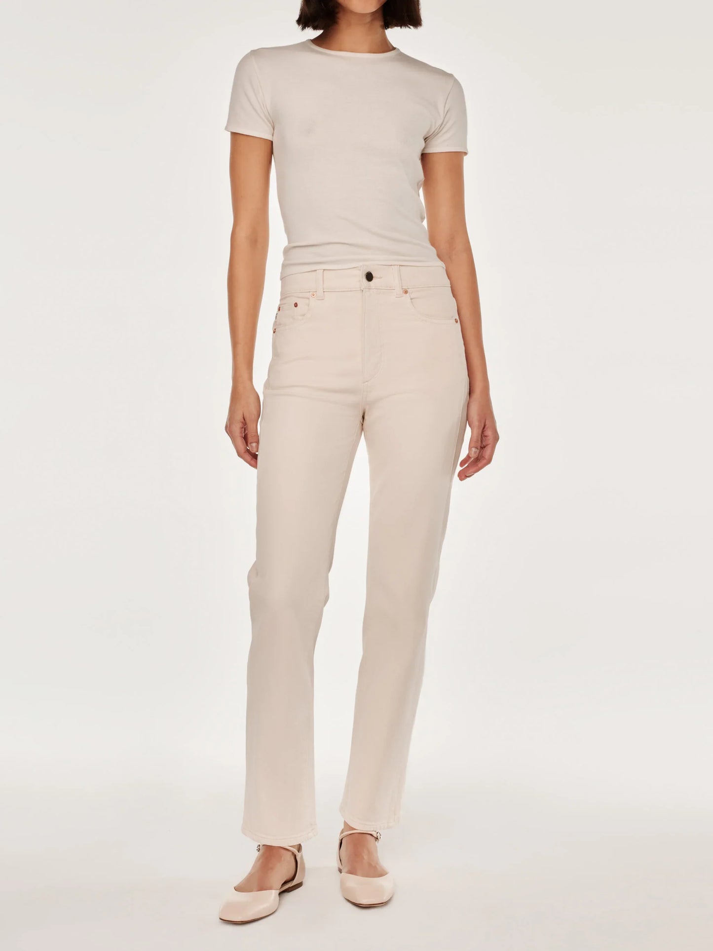 DL1961 Patti Straight 13746 Ecru Panelled