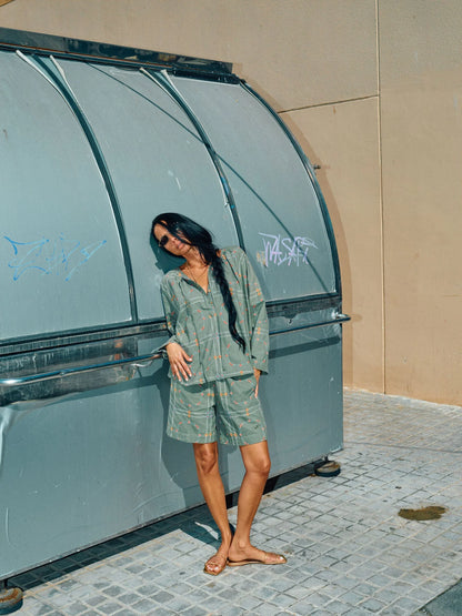 Mos Mosh Share Sensi Blouse Four Leaf Clover