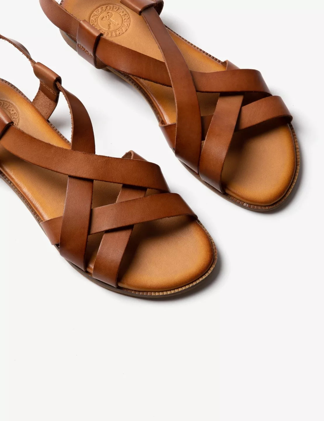 Penelope Chilvers Buttercup Leather Sandal Tan