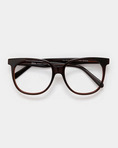 Glas Maya readers Dark Brown