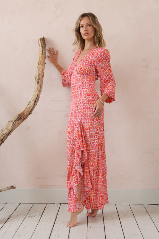 Sophia Alexia Portofino Dress Marble Mosaic