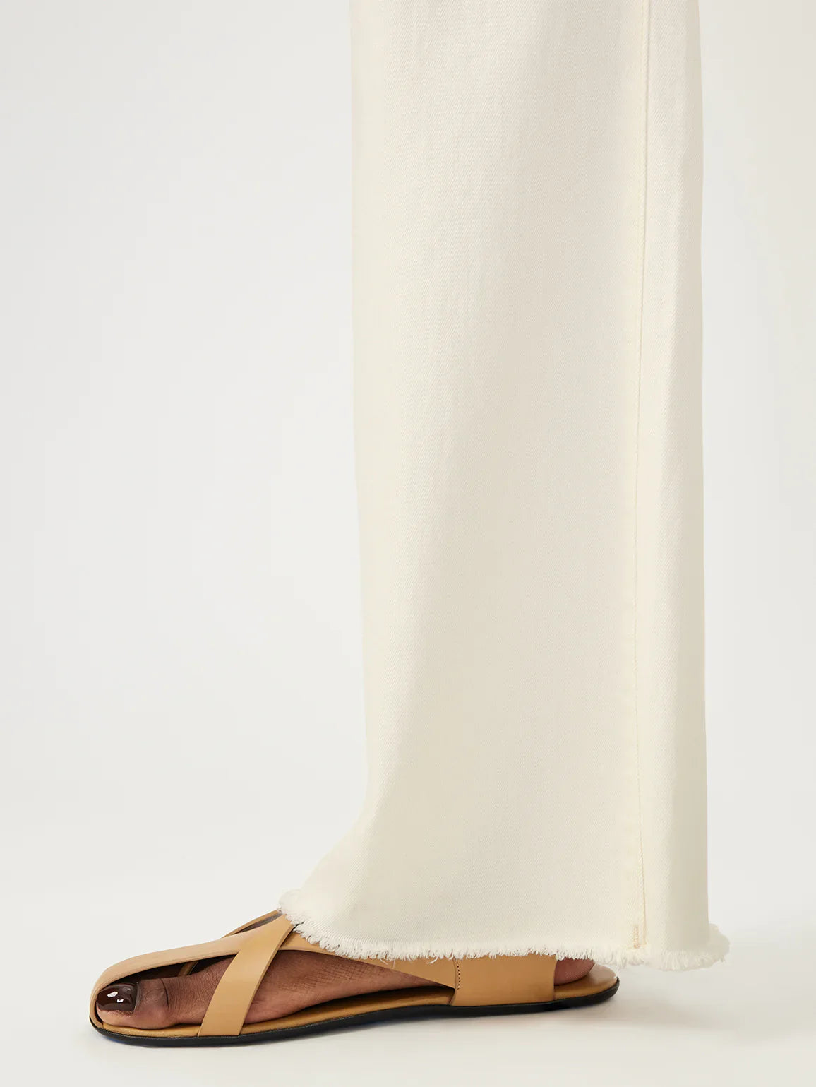 DL1961 Hepburn wide leg vintage 12779 Eggshell
