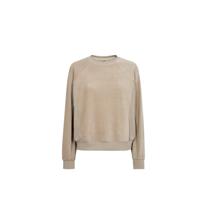 Mos Mosh Ello sweat shirt Feather Grey