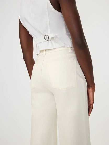 DL1961 Hepburn wide leg vintage 12779 Eggshell