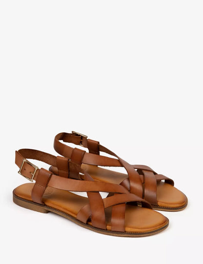 Penelope Chilvers Buttercup Leather Sandal Tan