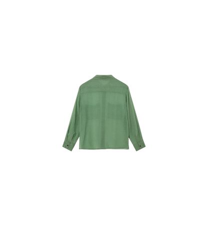 Mos Mosh Devotion Silk Shirt Watercress